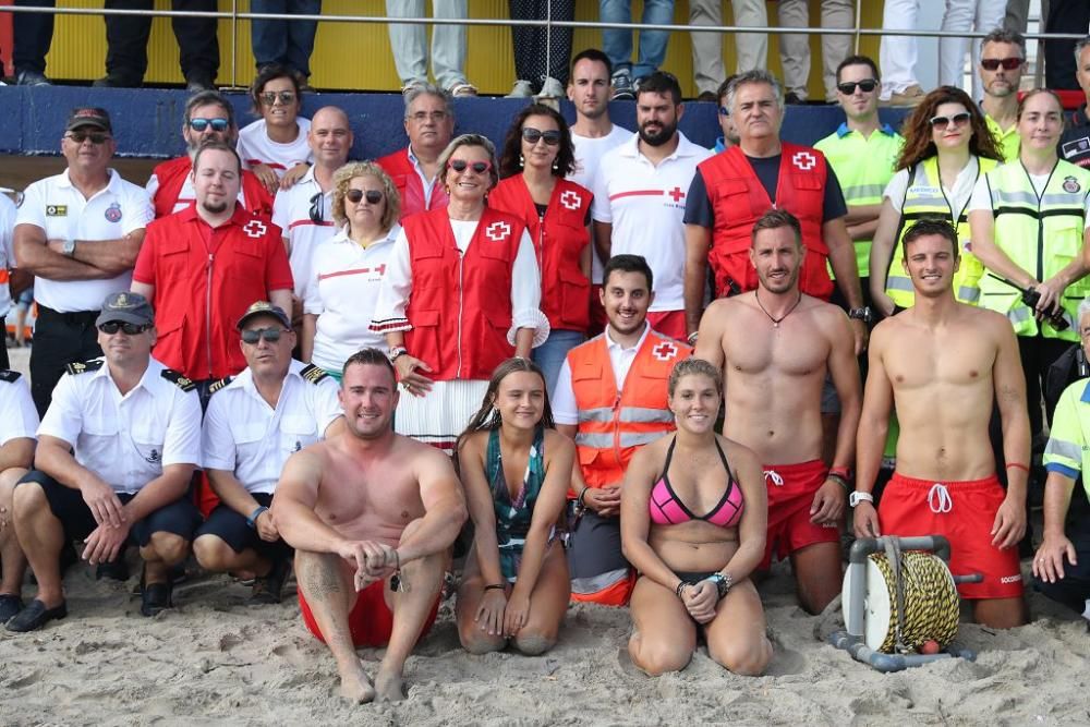 Simulacro de rescate en Cabo de Palos