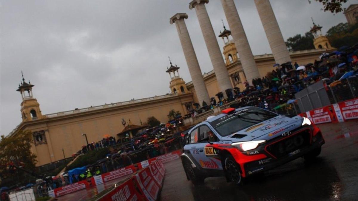 RallyRACC en Barcelona montjuic