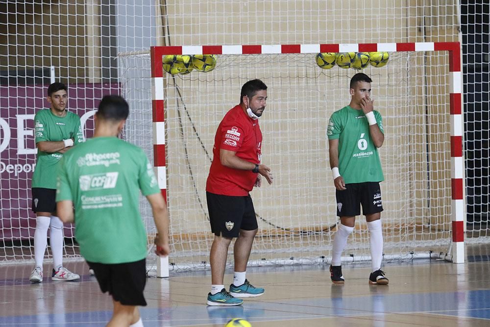 Primer entrenamiento del Córdoba Futsal