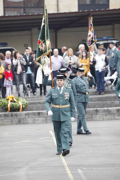 Fiesta de la Guardia Civil el día de su patrona en Gijón