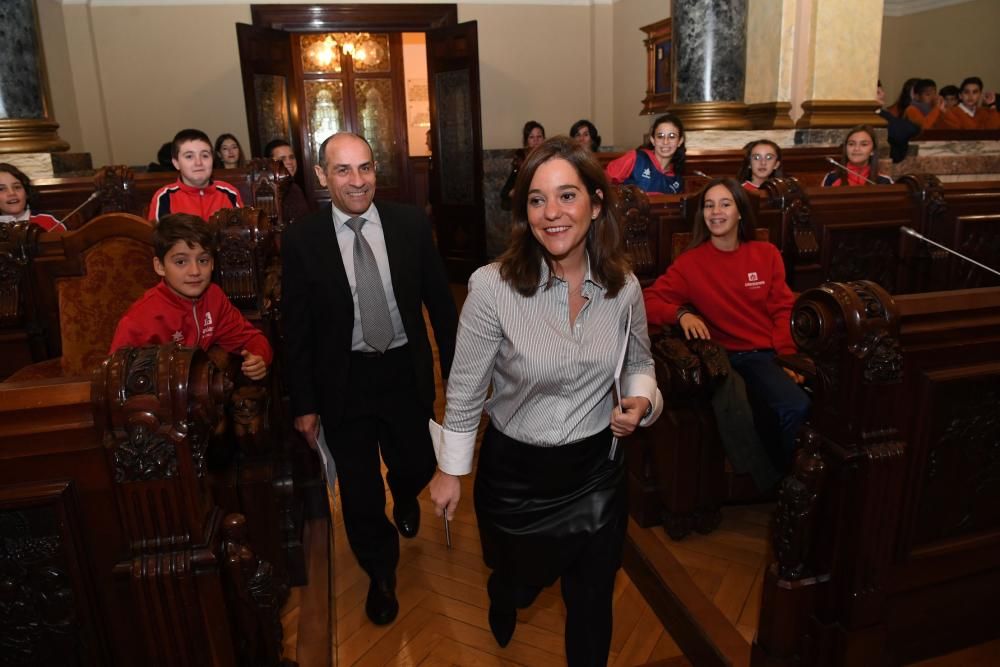 Pleno infantil en A Coruña