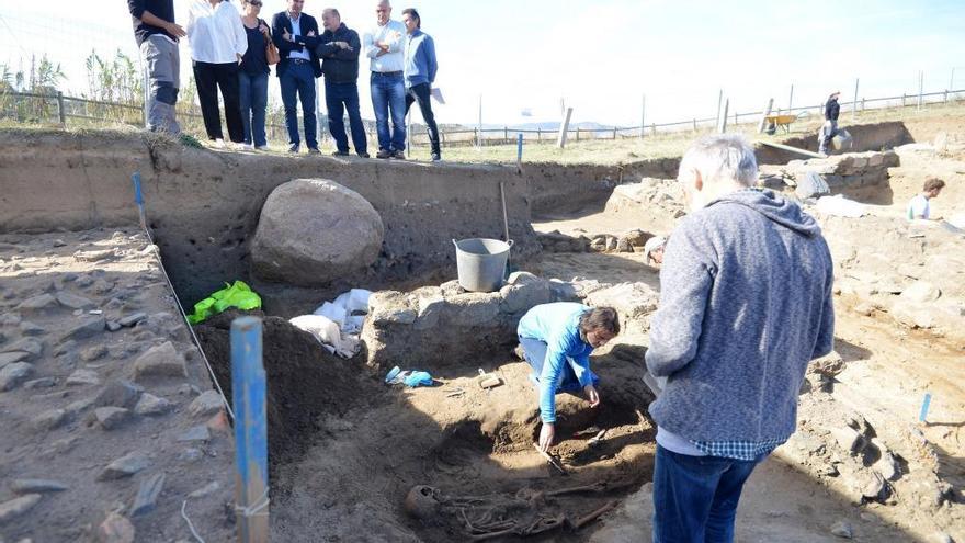 Finaliza la consolidación del yacimiento arqueológico de A Lanzada