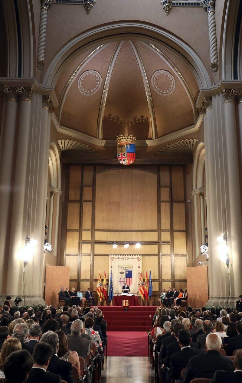 Toma de posesión de las consejeras y consejeros del Gobierno de Aragón