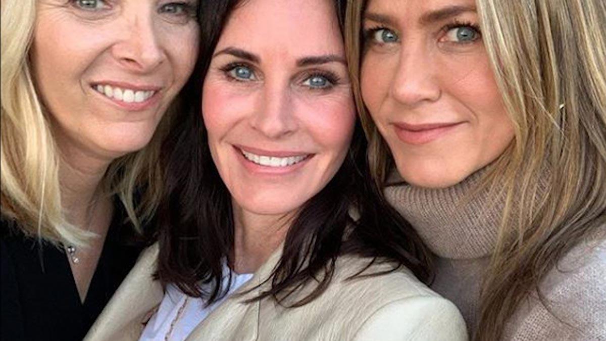 Las actrices de 'Friends' se reencuentran con motivo del 55 aniversario de Courtney Cox