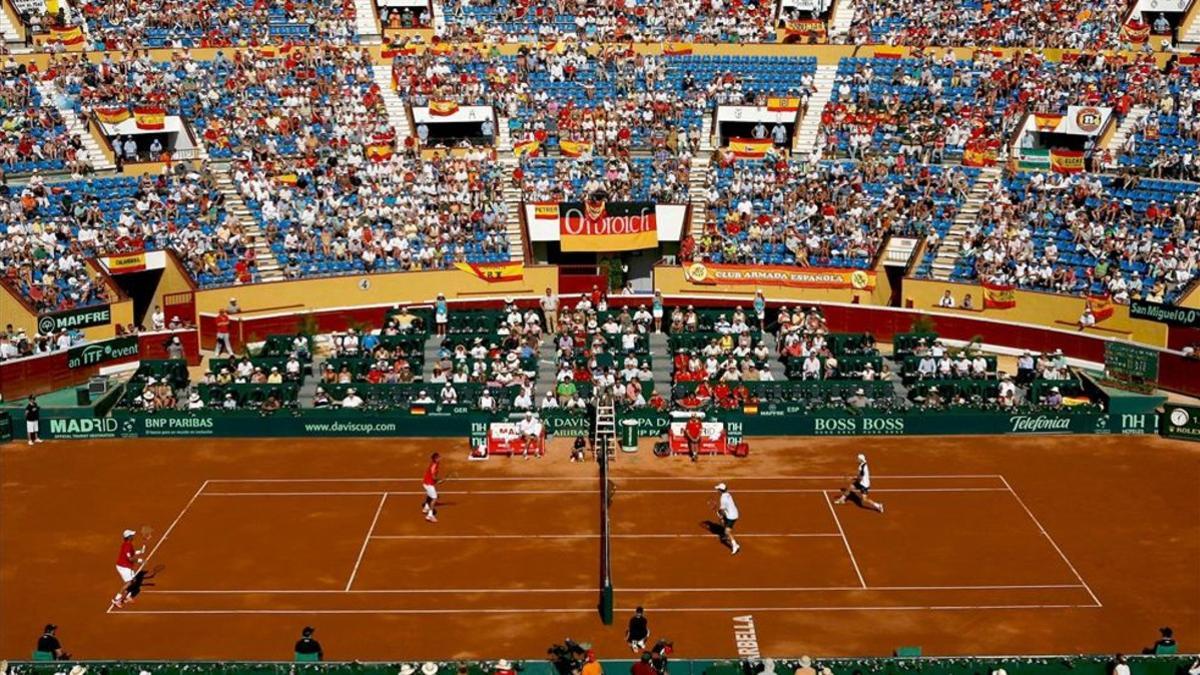 Marbella acogió por última vez la Copa Davis en la plaza de toros de Puerto Banús en 2009
