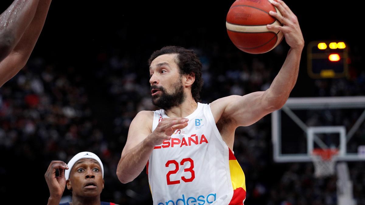 Sergio Llull, en uno de los partidos de la preparación.