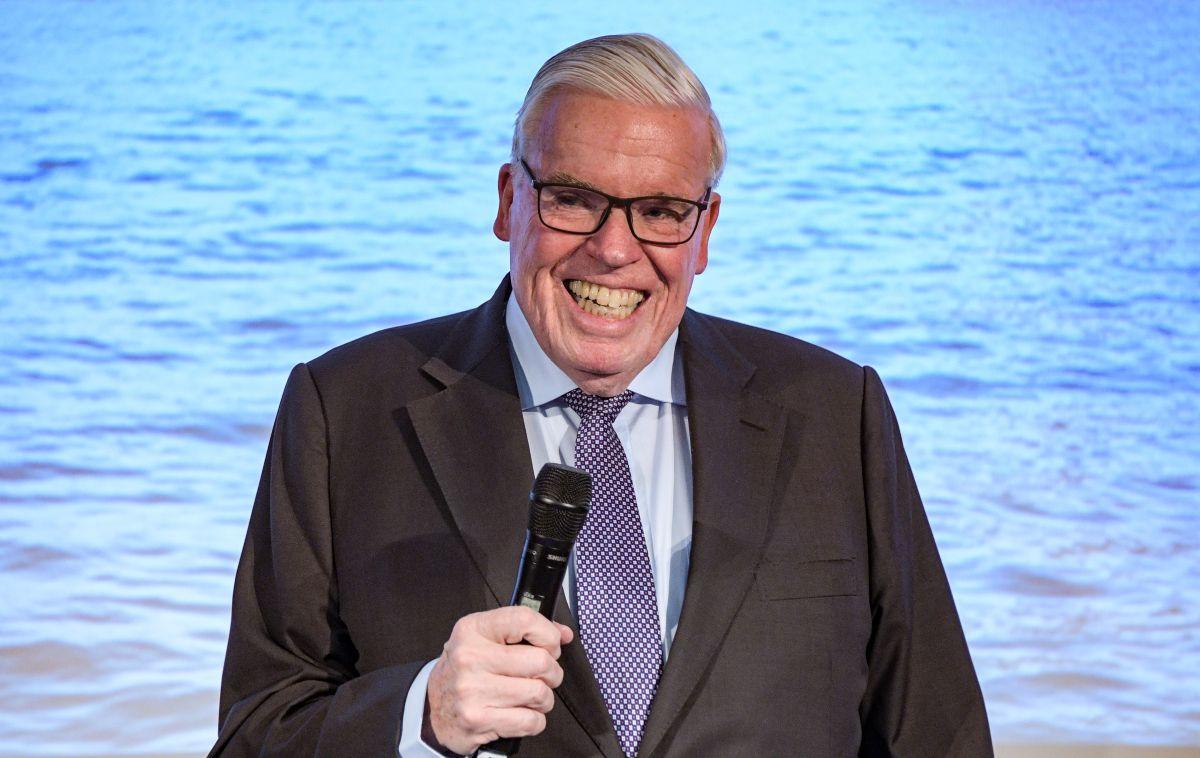 Klaus Michael Kühne auf einem Archivbild von 2018.