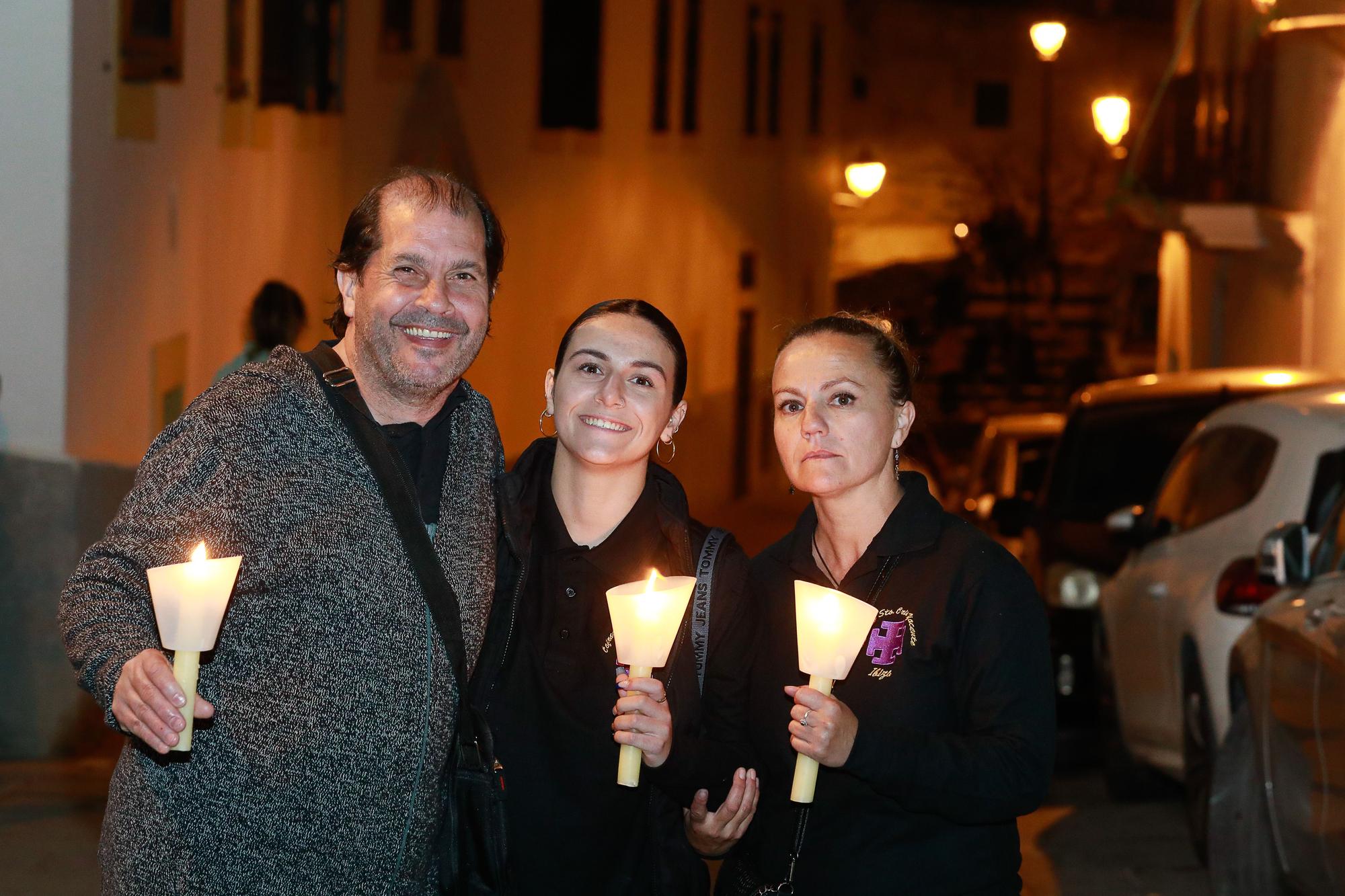 Así se vive el Martes Santo en Ibiza