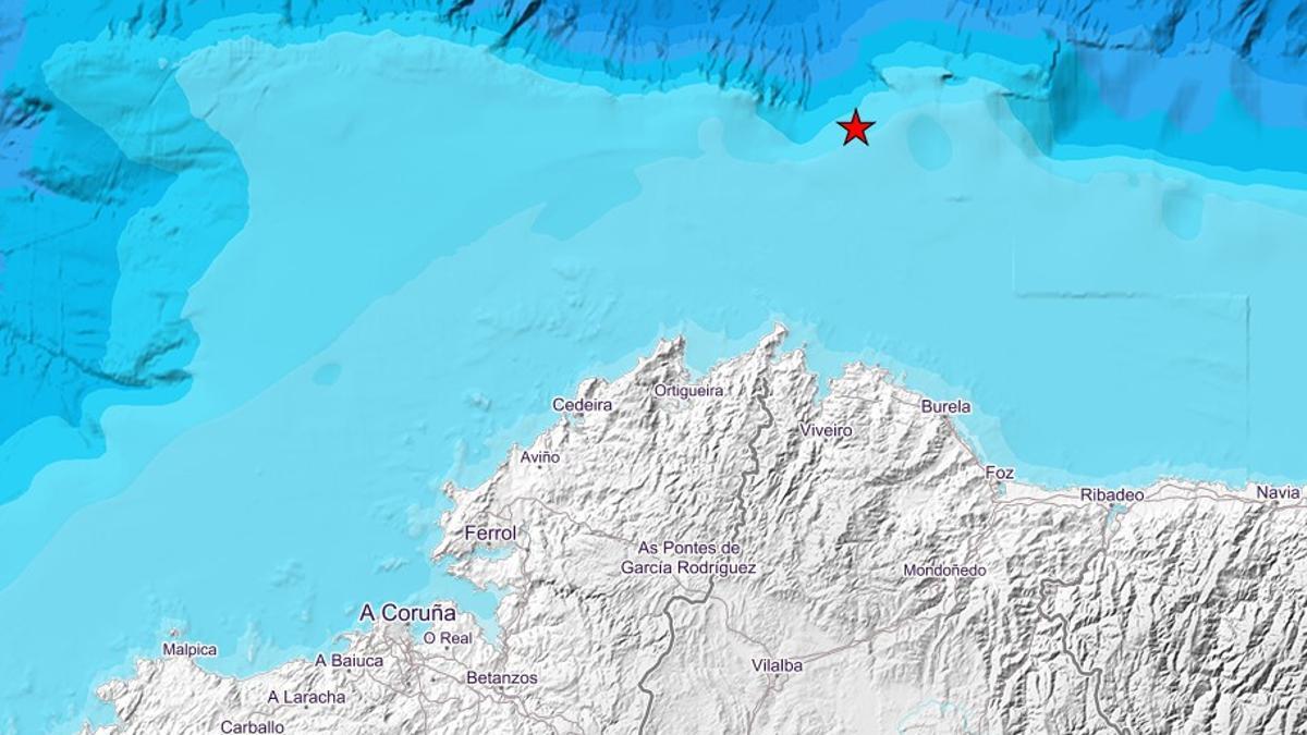 Epicentro del terremoto