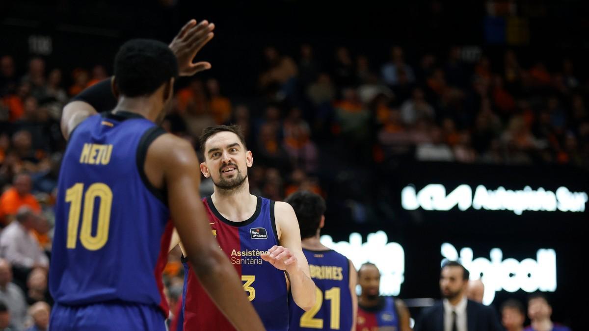 El Barça de basket ha completado una buena semana antes de afrontar la Copa
