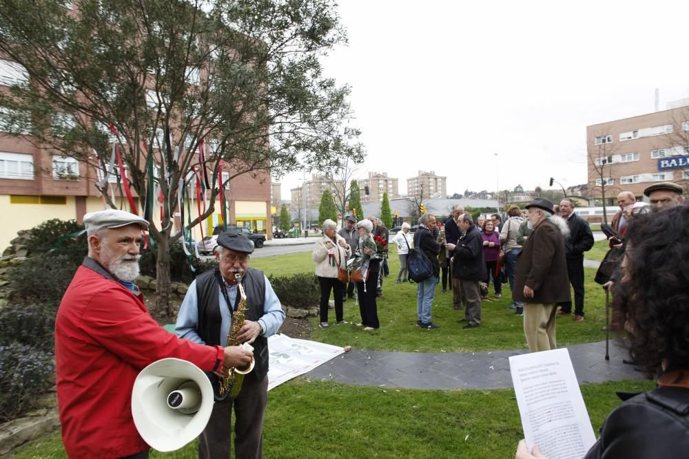 Homenaje al pueblo palestino en Gijón