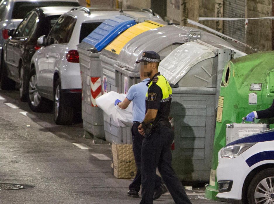 La Policía rastreará centros de salud y hospitales para ver si alguno atendió a la madre.