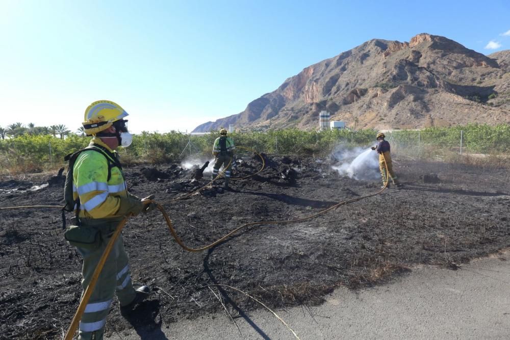 Incendio en Redován