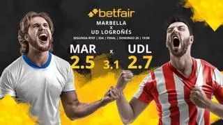 Marbella FC vs. UD Logroñés: horario, TV, estadísticas, clasificación y pronósticos