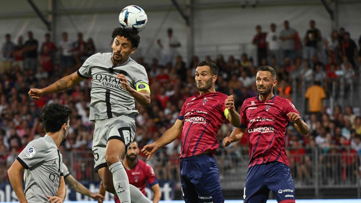 Marquinhos firma el tercero ante el Clermont Foot