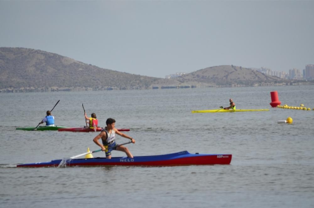 Liga Autonómica de Piragüismo en Playa Paraíso