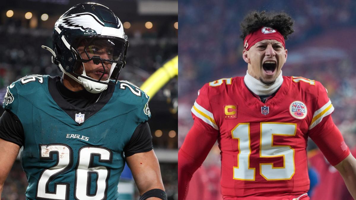 Saquon Barkley y Patrick Mahomes, los MVP de esta Super Bowl 2025
