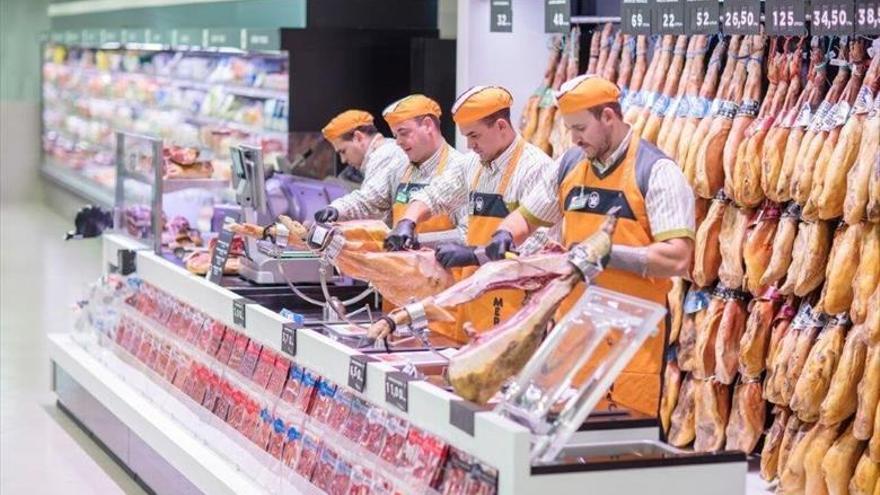 Mercadona eleva un 24% sus compras a Aragón