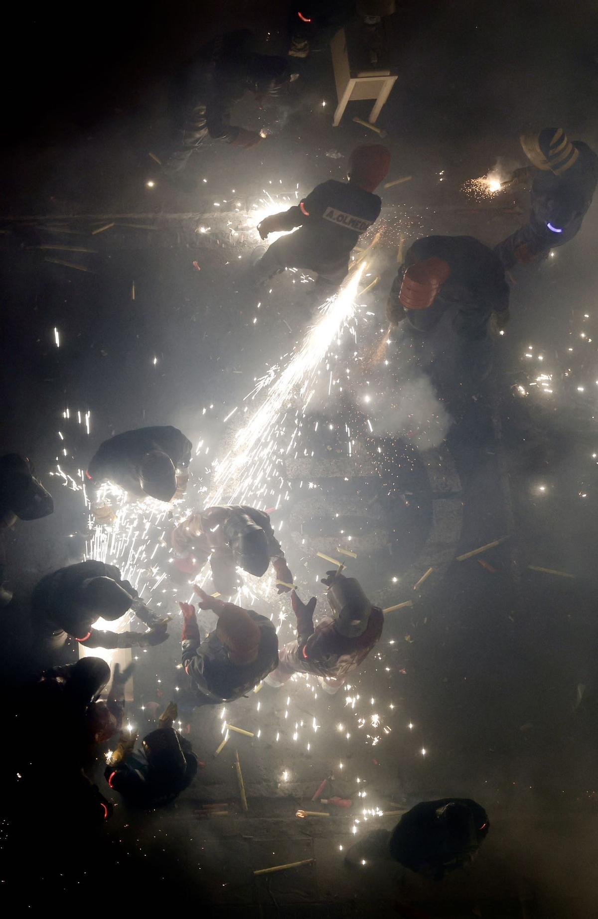 La Cordà de Paterna en fotos: Así ha sido el espectáculo pirotécnico