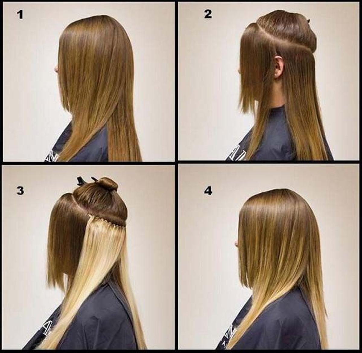 Extensiones, cabello, pelo, volumen, longitud, color, peluquería, Vanitas