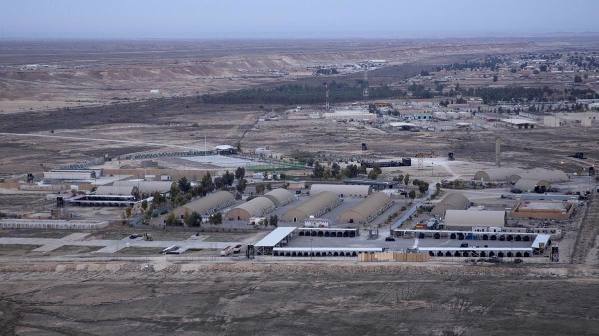 Base aérea de Ain al Asad, en el oeste de Irak.