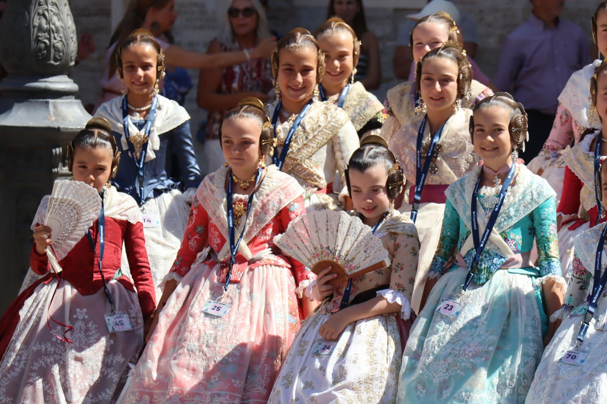 El centro de València recibe a las candidatas a Fallera Mayor Infantil 2025