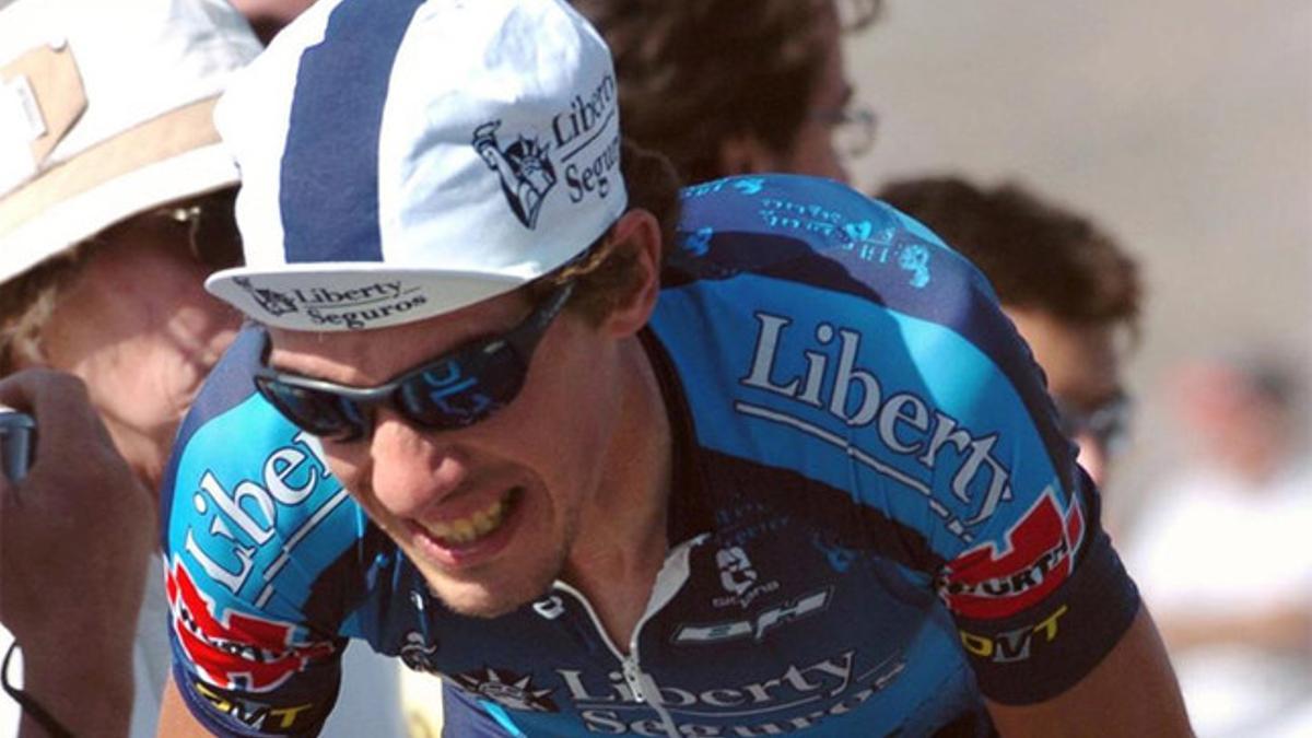 Isidro Nozal fue subcampeón de la Vuelta a España en 2003