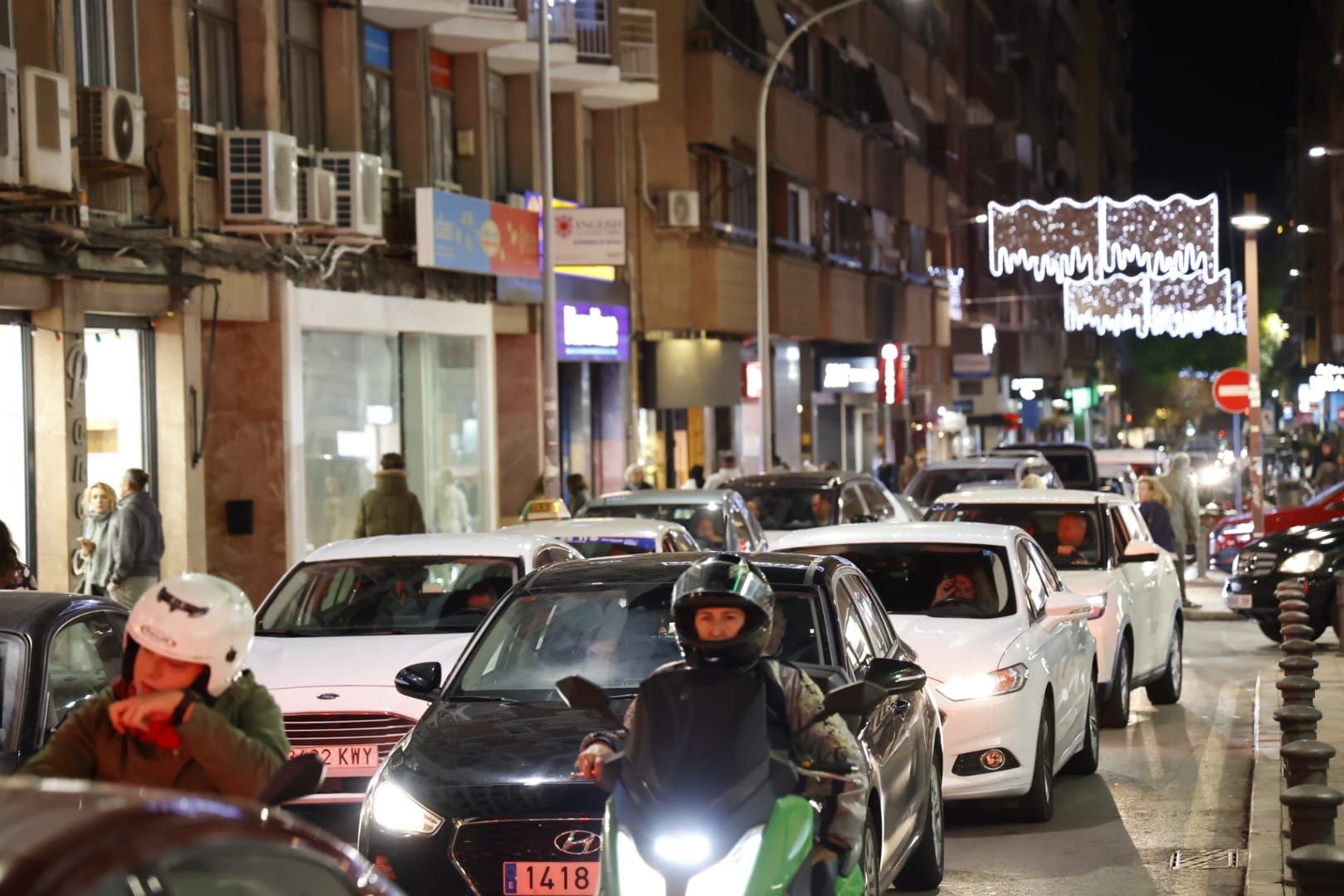 La peatonalización de la zona centro de Alicante vuelve por Navidad