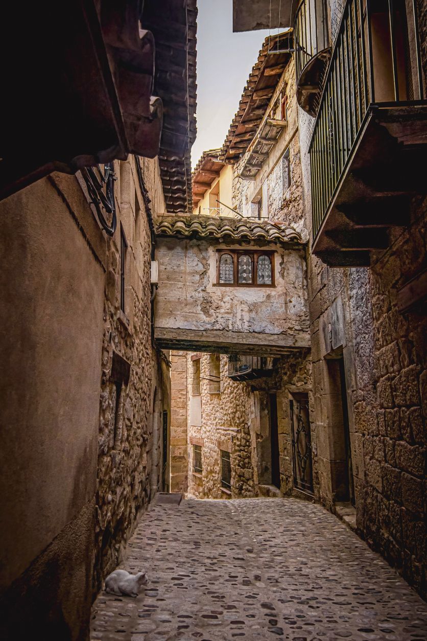Calle del casco antiguo de Valderrobres