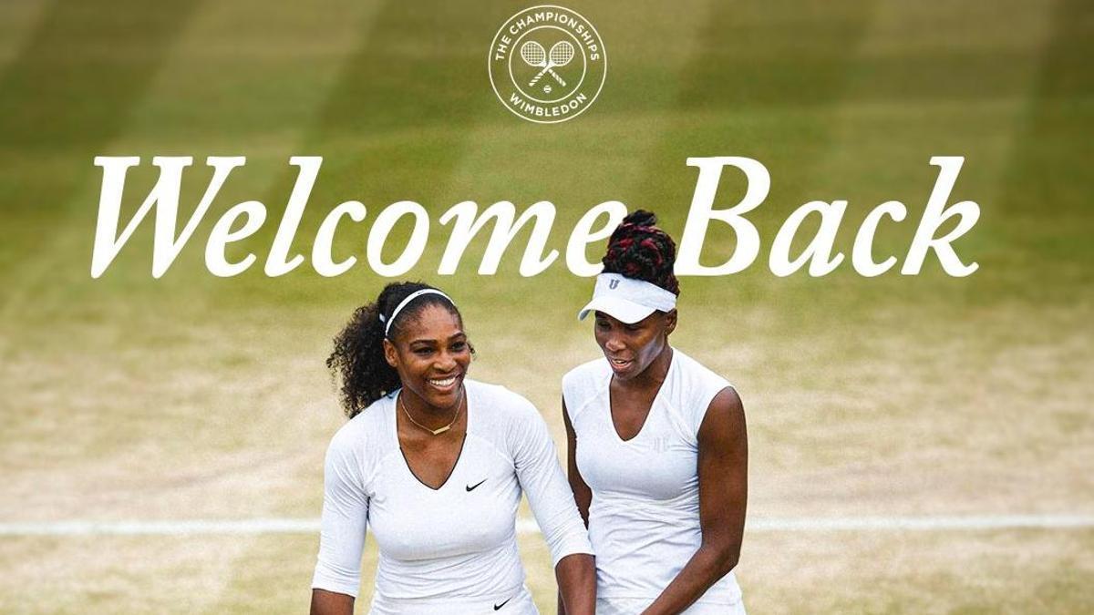 HERMANAS WILLIAMS | Serena y Venus Williams volverán a jugar juntas en Wimbledon