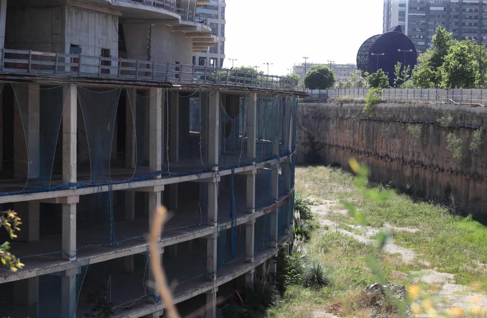 Las imágenes de las obras del nuevo Mestalla