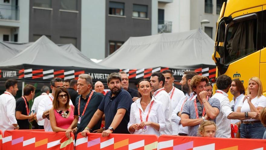 Las imágenes de la llegada a Lorca de la Vuelta a España