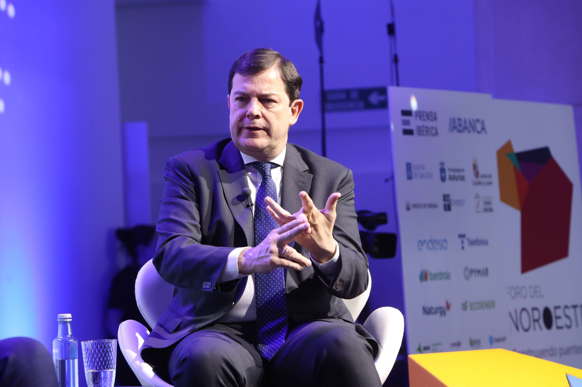 Los presidentes autonómicos de Galicia, Asturias y Castilla y León participan en el Foro del Noroeste.