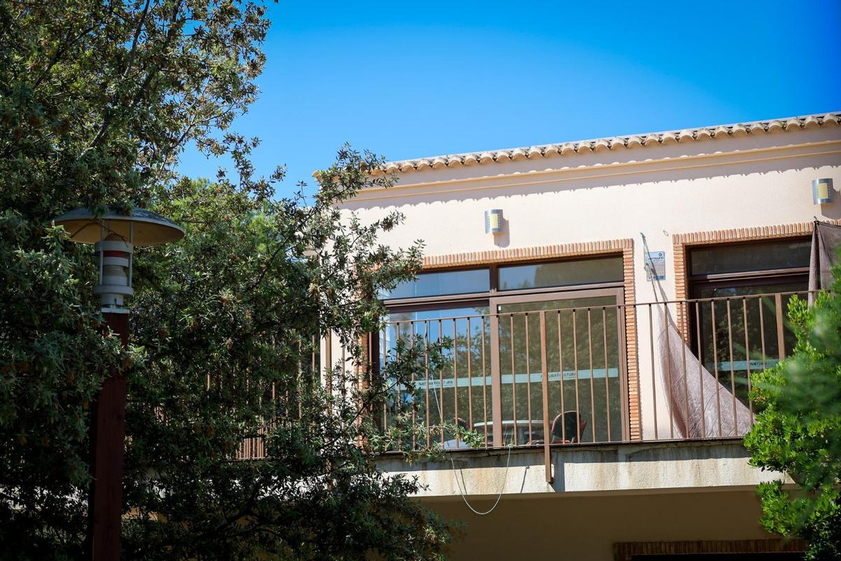 Detalle del centro del Vedat.