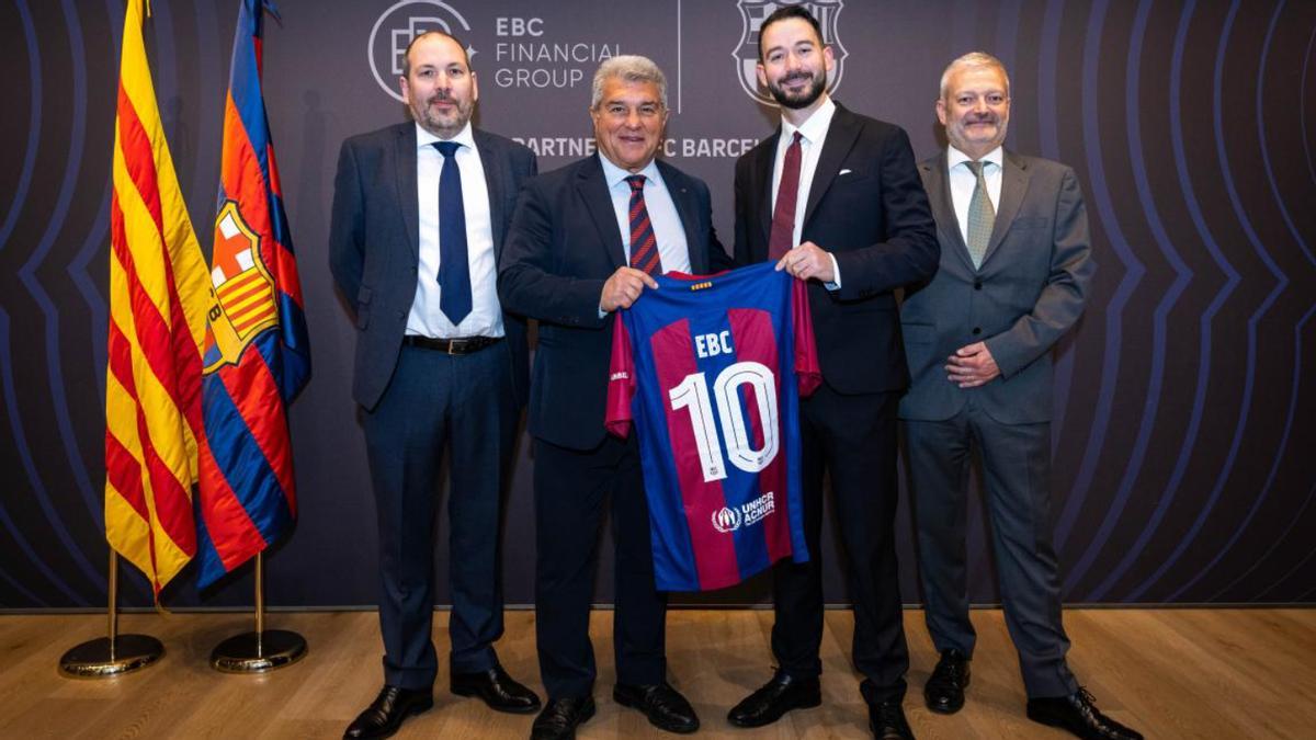 EBC Financial Group, nuevo patrocinador del Barça