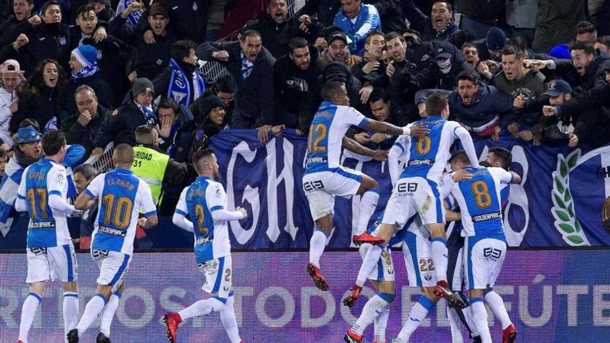 El empuje del Sevilla no acaba con la esperanza del Leganés