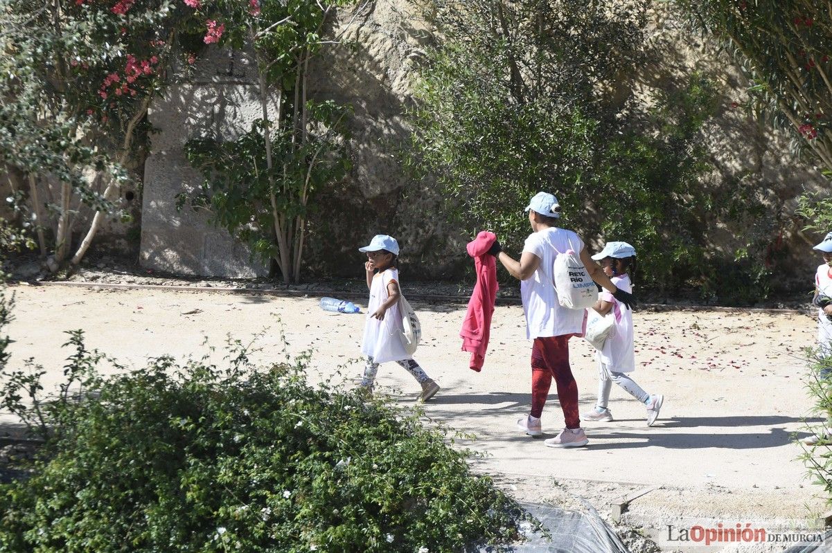 Todas las imágenes del reto de limpieza del río Segura en Murcia