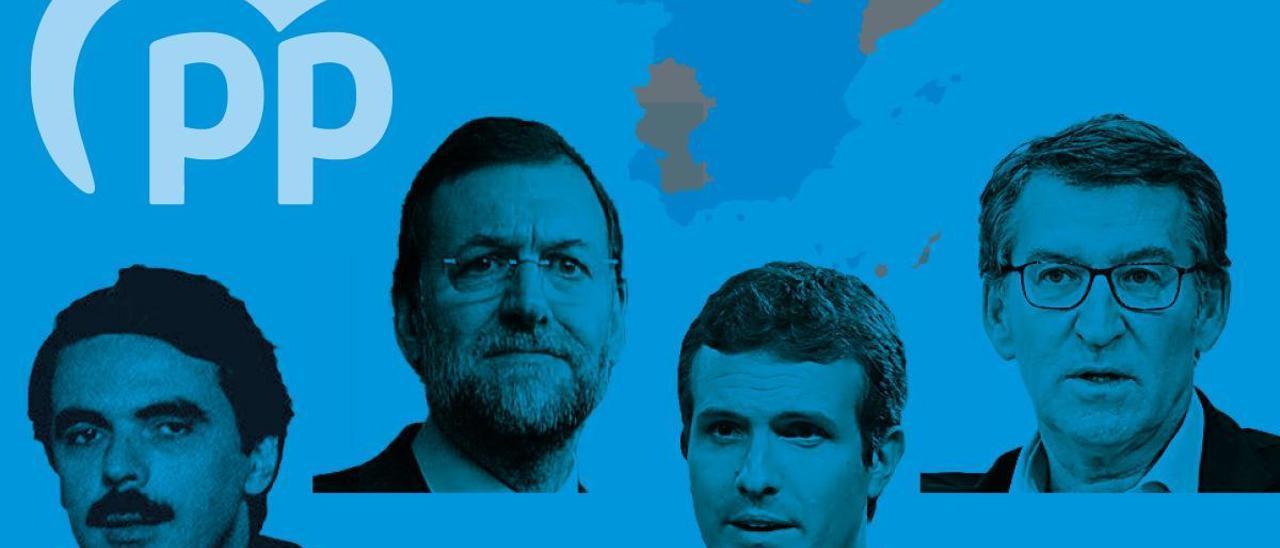 Líderes del PP.