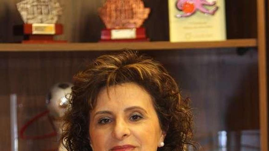 Carmen Limia Fernández, presidenta del Pabellón. // Iñaki Osorio