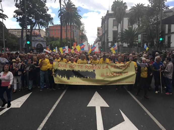 Manifestación del 17M en Las Palmas de Gran ...