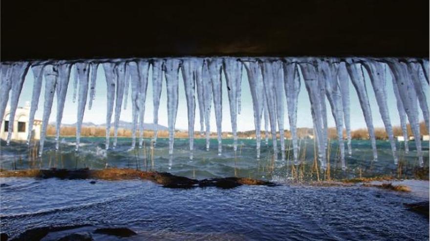 El fort vent deixa una sensació tèrmica de  -20 graus a diversos punts de l&#039;Alt Empordà