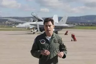 Miguel Jiménez Barragán: «Los cazas F-18 siempre están preparados para actuar»