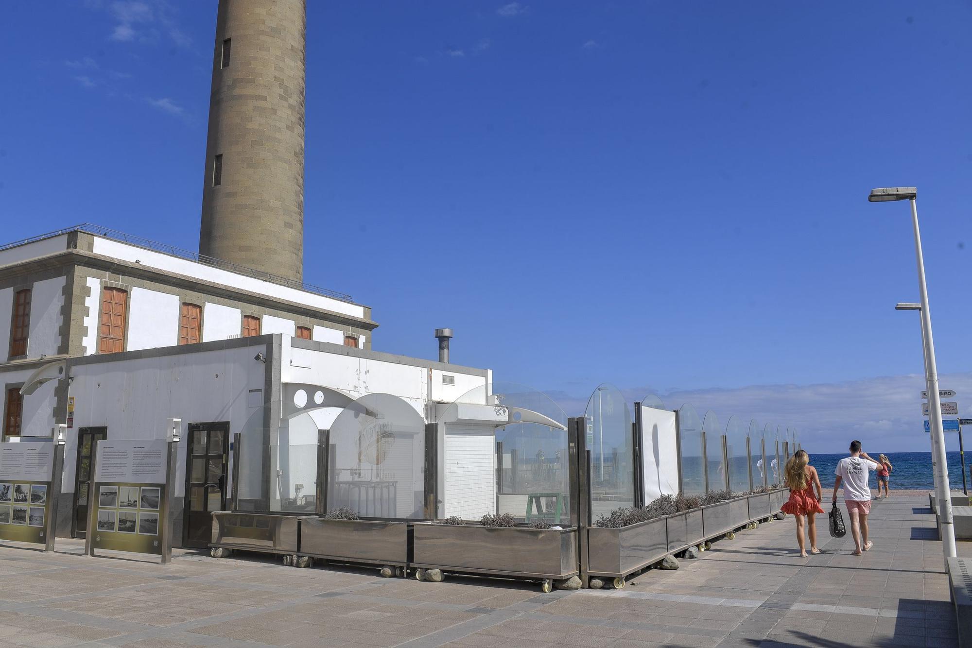 Adiós al bar del Faro de Maspalomas