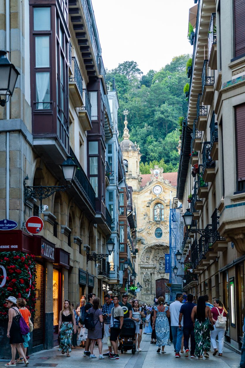 Calle de San Sebastián.