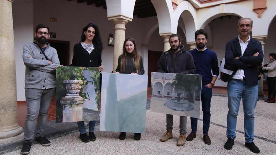 Rosa Aguilar Santos gana el concurso de pintura rápida Antonio Gala