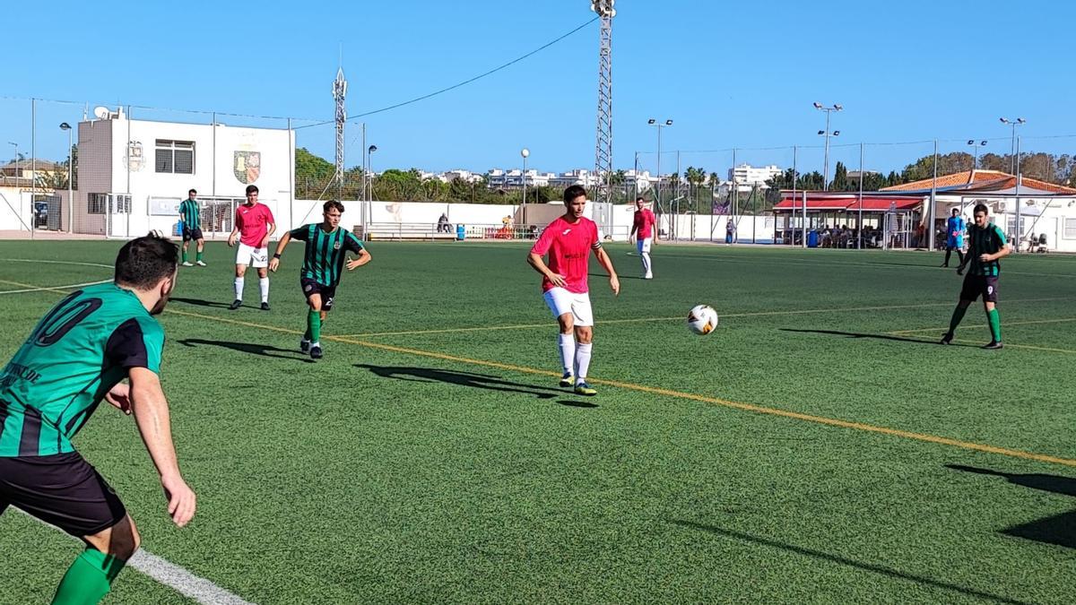 Imagen del partido de La Nostra Copa que el CE la Font jugó en Daimús