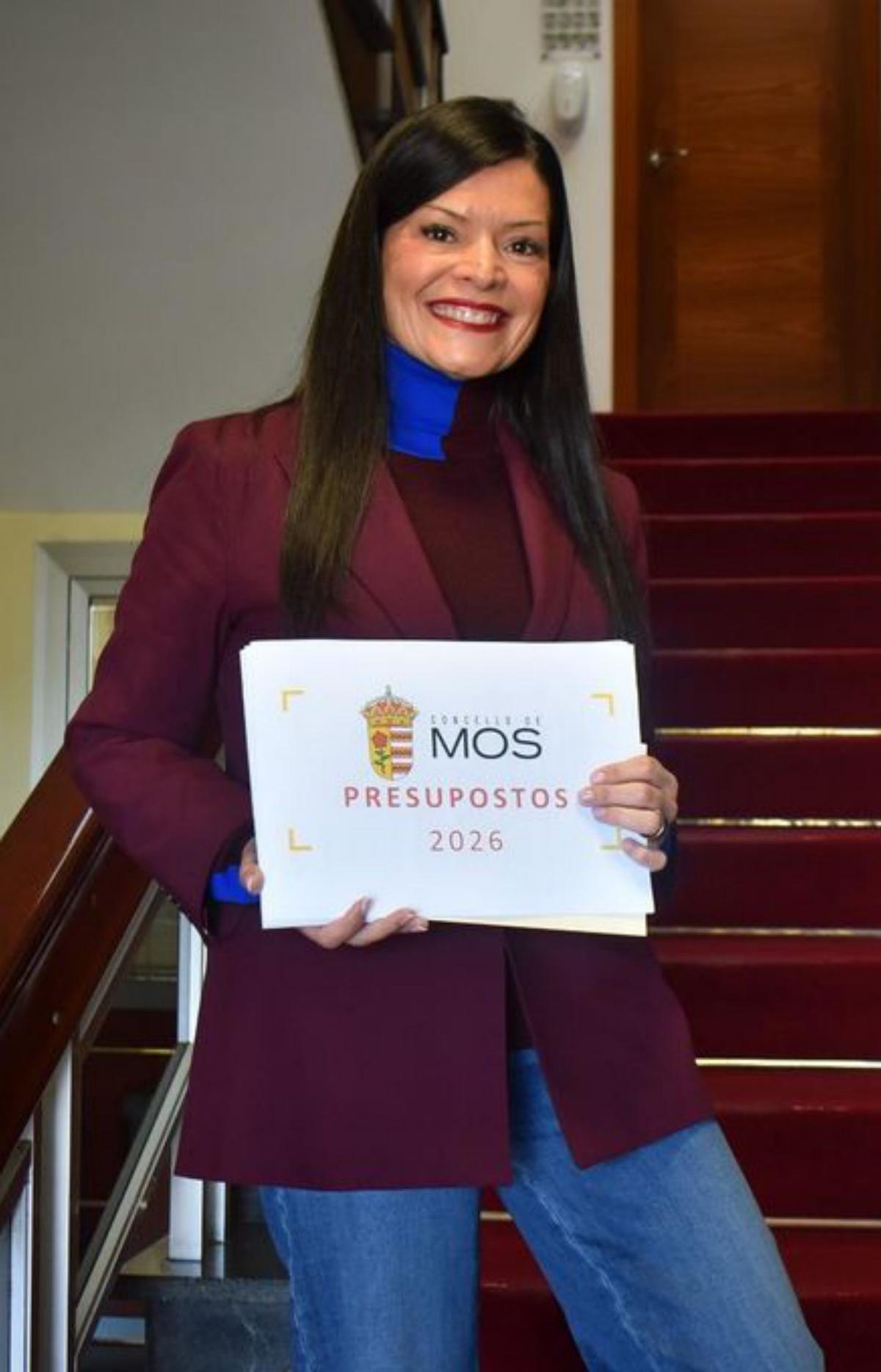 Nidia Arévalo, alcaldesa de Mos.