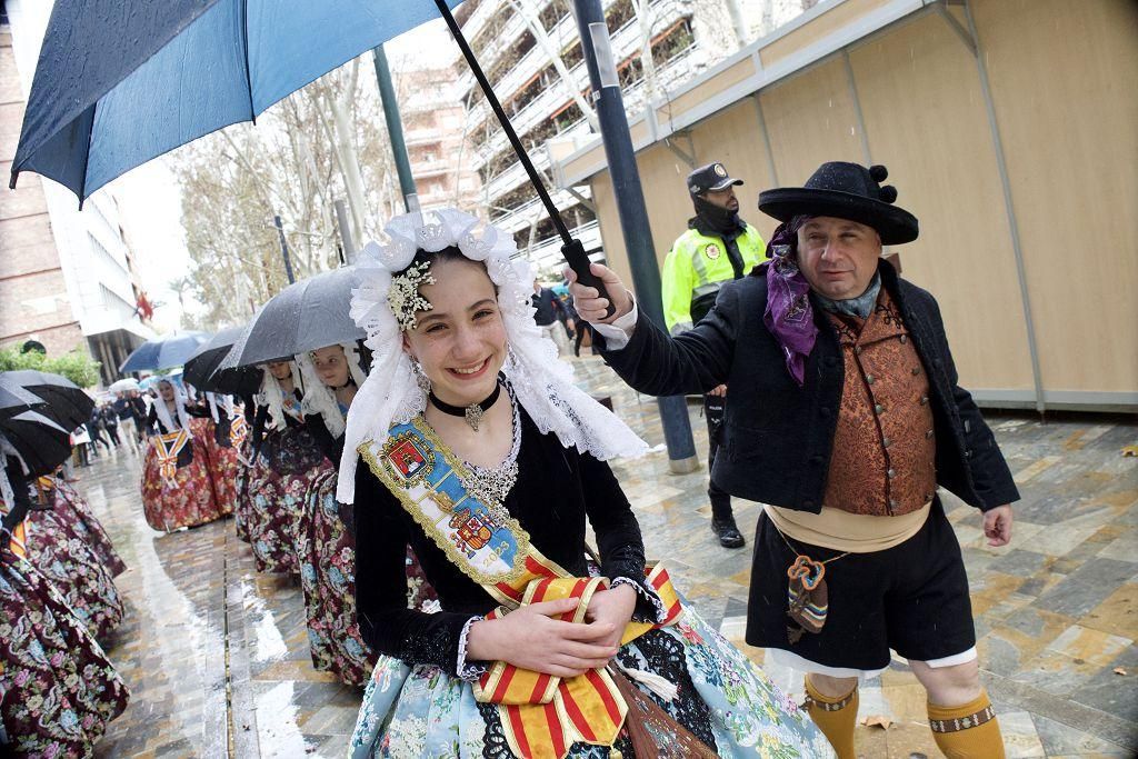 Las mejores imágenes de la 'mascletá' de Murcia