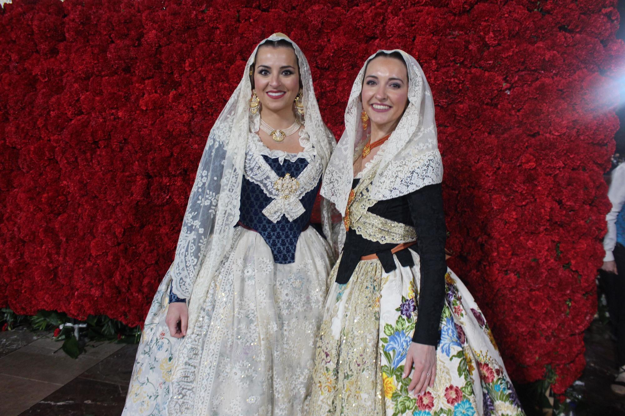 Galería de falleras ilustres en la Ofrenda de las Fallas 2022