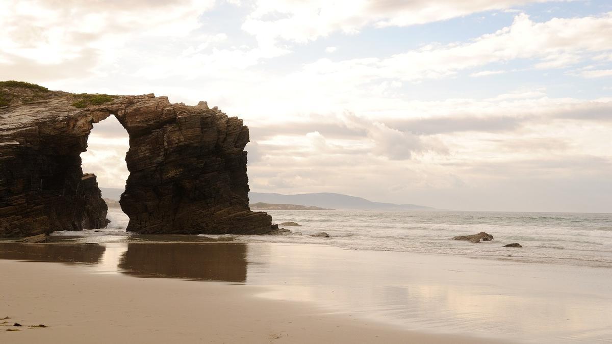 Imatge d'arxiu d'una platja